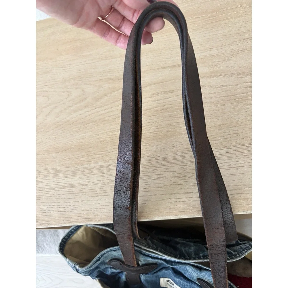 FILSON X Levi's Made in USA Style 79502 Denim Tin Cloth Tote Bag Rare Limited
